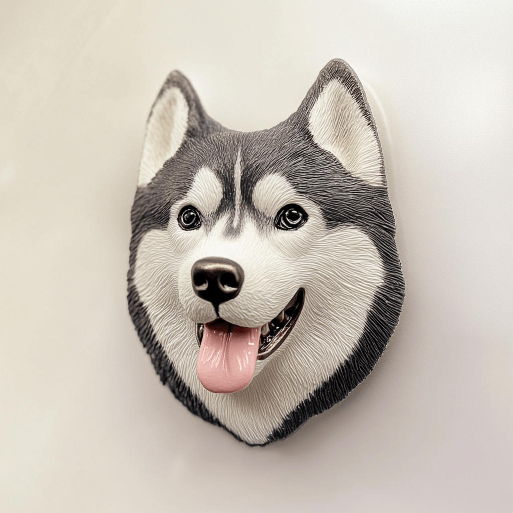3D Fridge Magnet - Personalized 3D Pet Art - PetLouvre