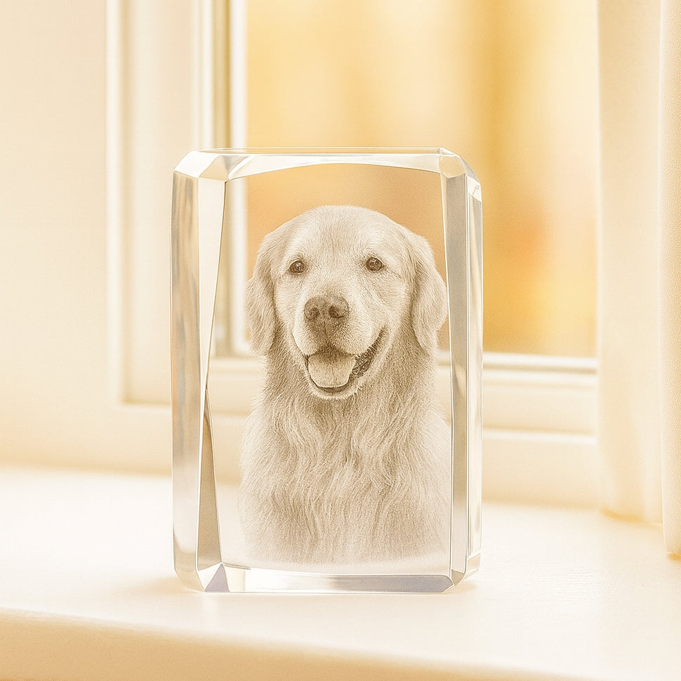 Engraved Crystal - Personalized Pet Treasure