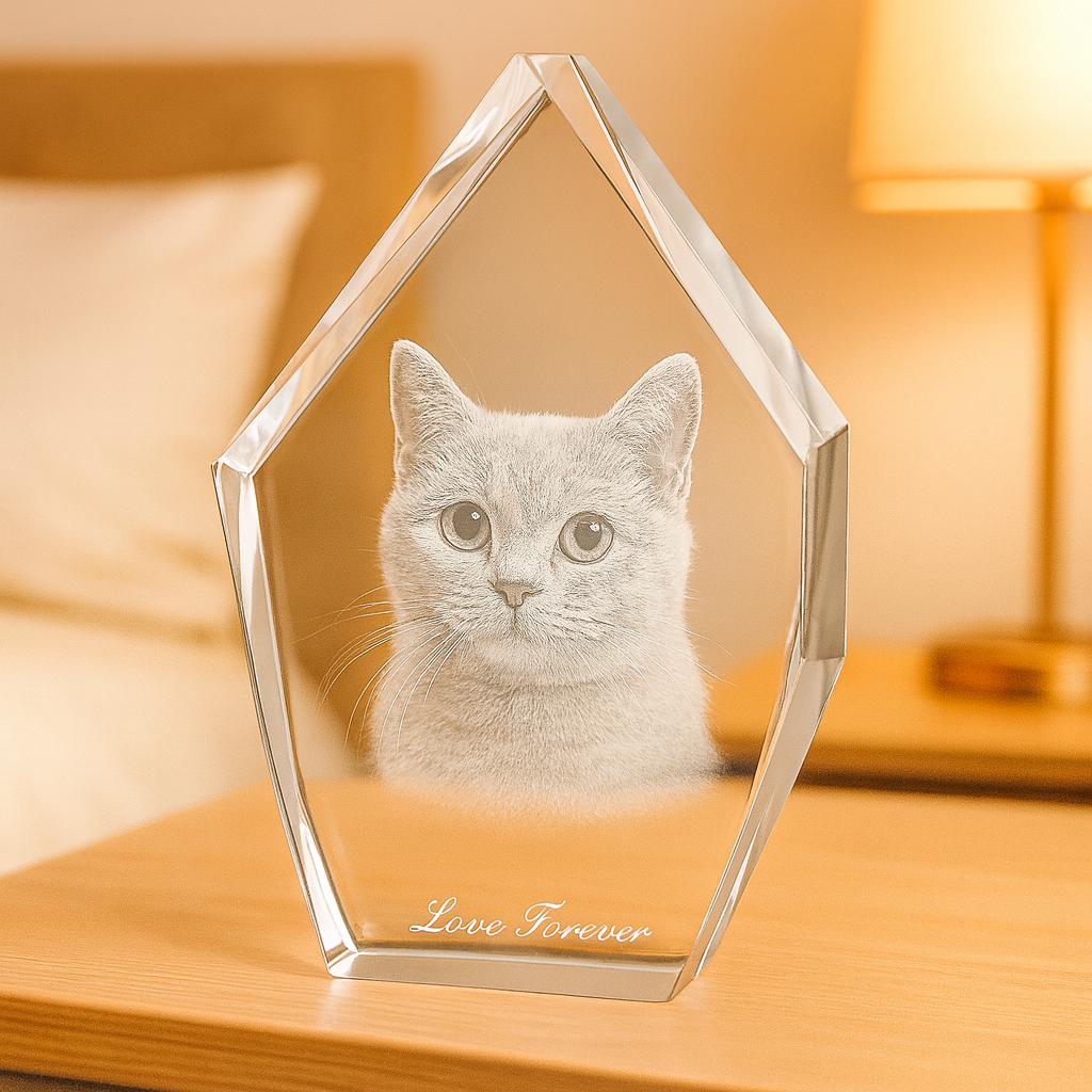 Engraved Crystal - Personalized Pet Treasure
