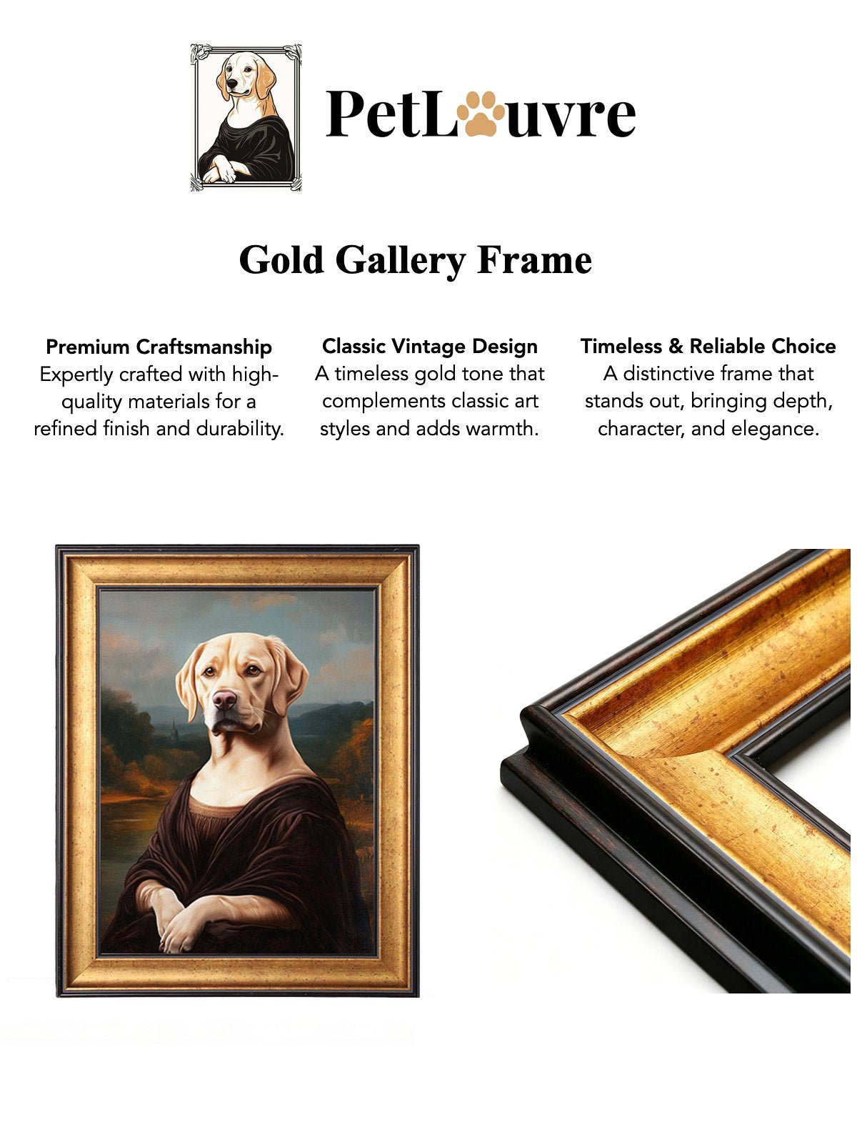 Gold Gallery Frame