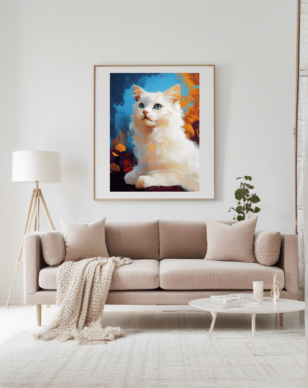 Classic Oil Painting - Custom Pet Portrait - PetLouvre