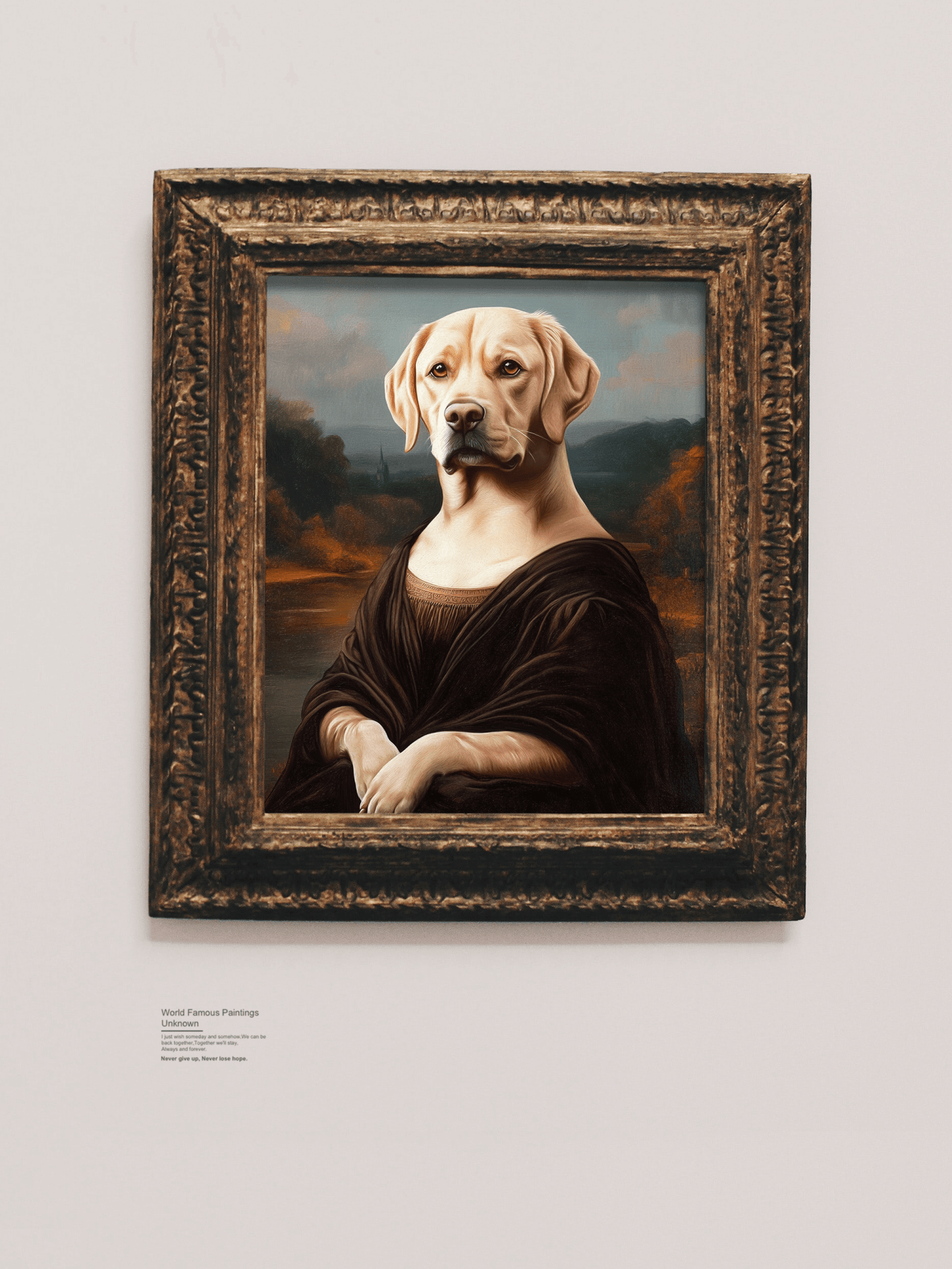 Peta Lisa - Custom Pet Portrait - PetLouvre