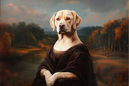 Mona Lisa Pet Portrait Style Guide: Turn Your Dog or Cat into a Renaissance Icon