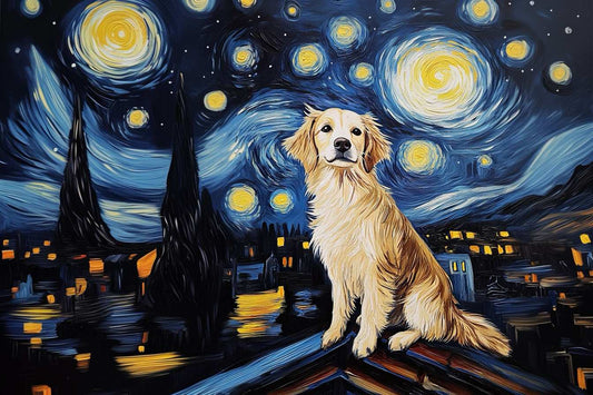 Van Gogh Pet Portrait Style Guide: Expressive Brushwork for Your Dog or Cat