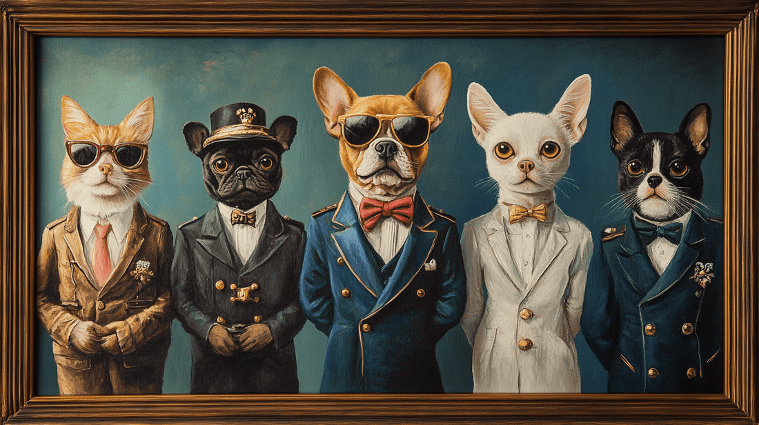 Creative Character Portraits That Tell a Story - PetLouvre
