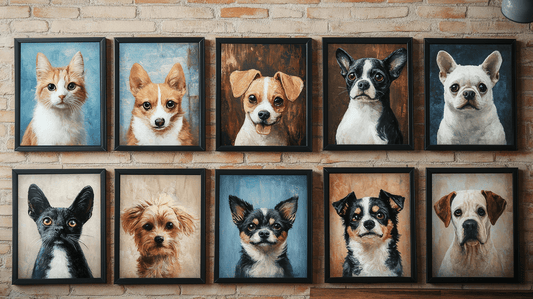 Dive into the World of Masterpiece-Style Pet Portraits: Timeless Art for Your Beloved Pets - PetLouvre