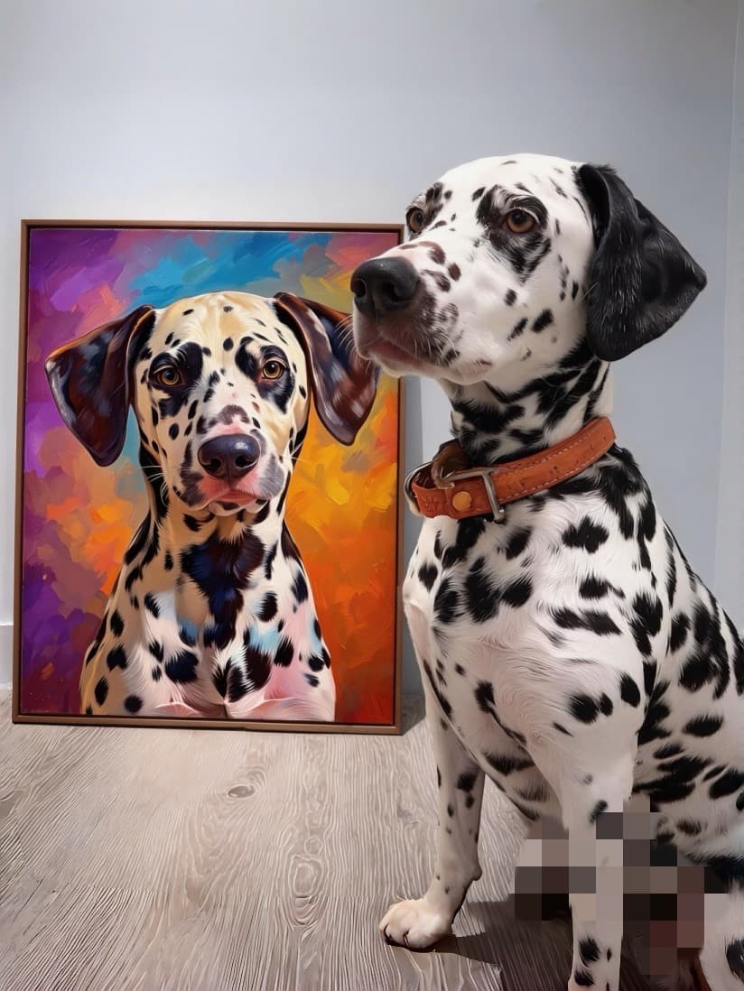 oil painting pet portraits