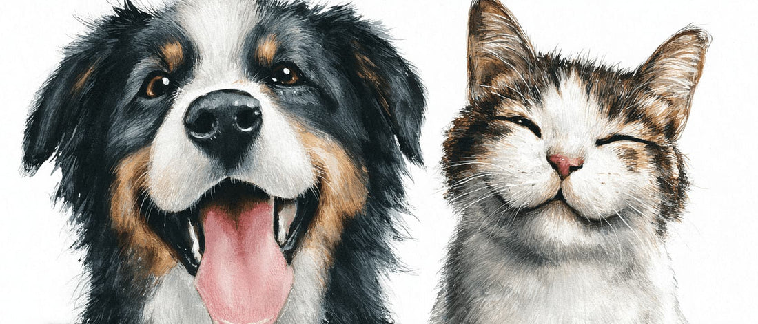 Pet Portrait Painting: Styles, How It Works & How to Order - PetLouvre