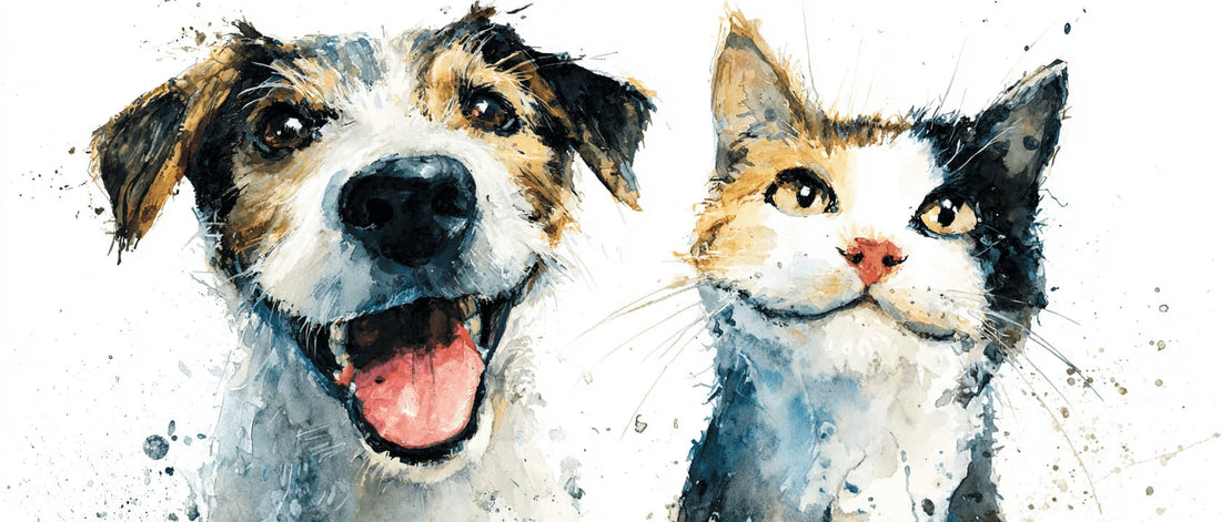 watercolor pet portraits