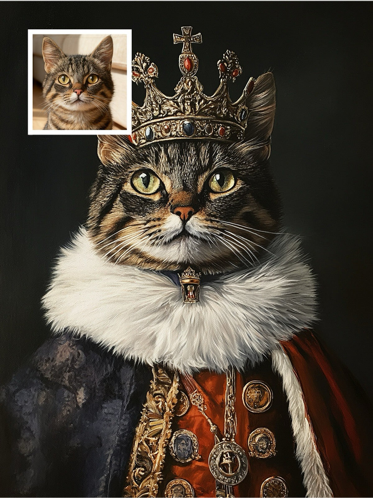 Royal Majesty - Custom Pet Portrait