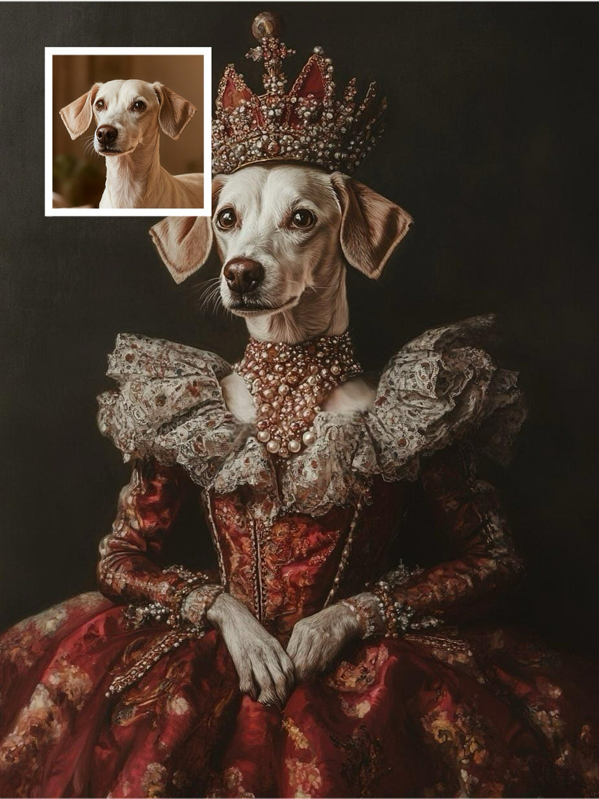 Royal Majesty - Custom Pet Portrait