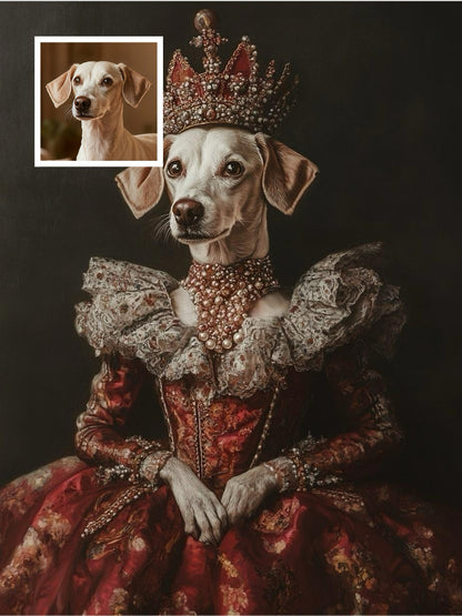 Royal Majesty - Custom Pet Portrait