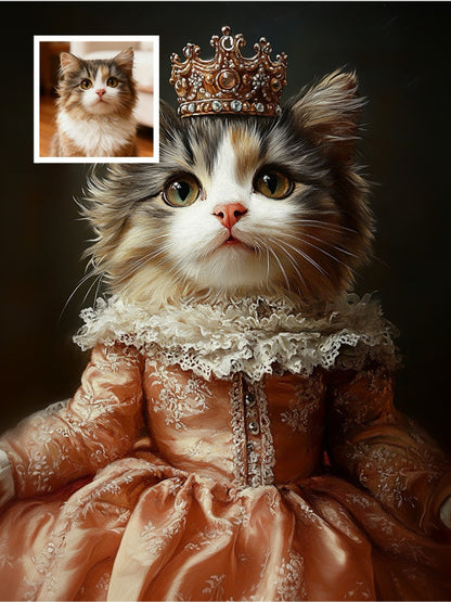 Young Crown - Custom Pet Portrait