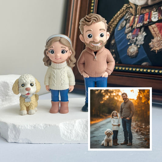 Custom 3D Cartoon Figurine
