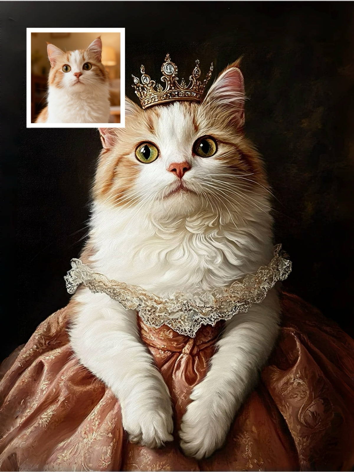 Young Crown - Custom Pet Portrait