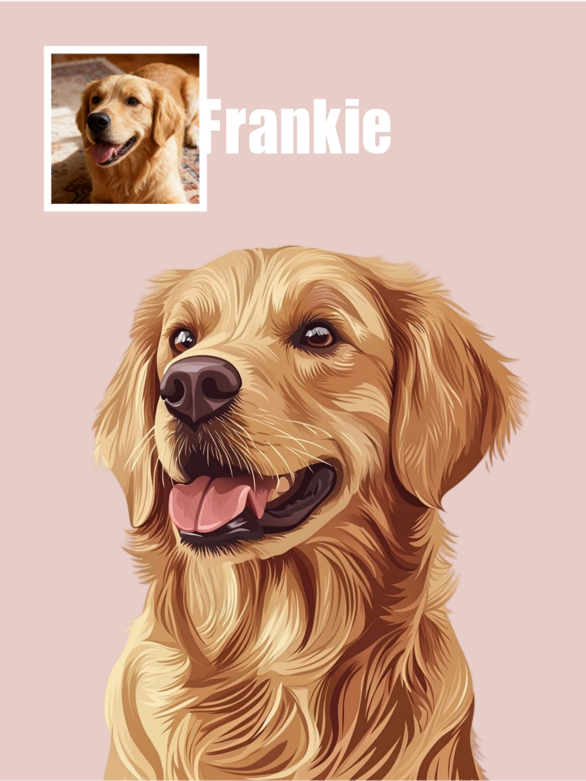 Minimalist - Custom Pet Portrait