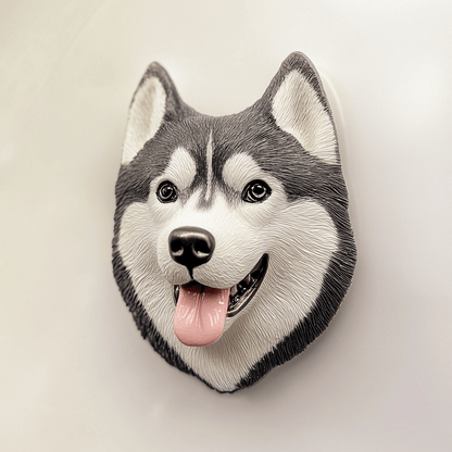 3D Fridge Magnet - Personalized 3D Pet Art - PetLouvre