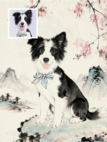 Heritage Brush - Custom Pet Portrait