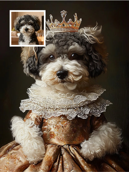 Young Crown - Custom Pet Portrait