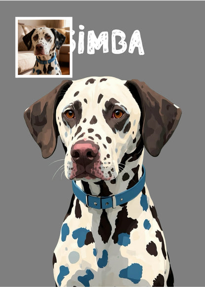 Minimalist - Custom Pet Portrait