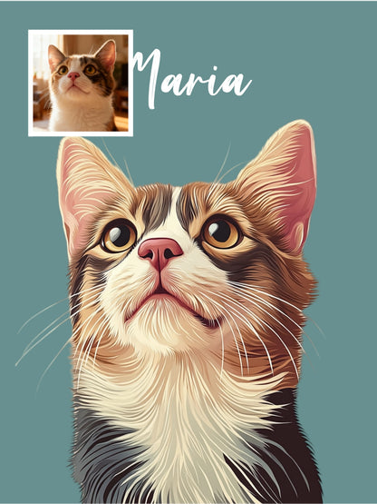 Minimalist - Custom Pet Portrait