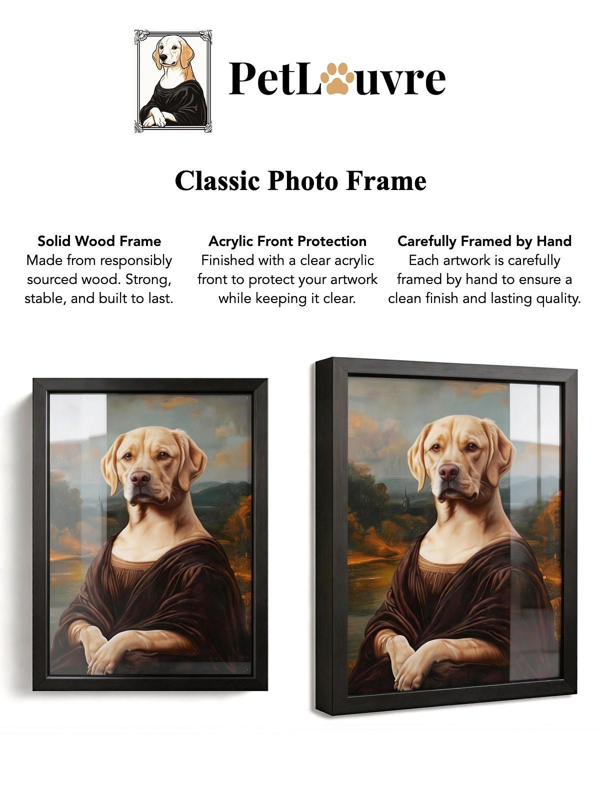 Classic Photo Frame - Black