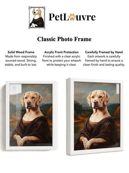 Classic Photo Frame - White