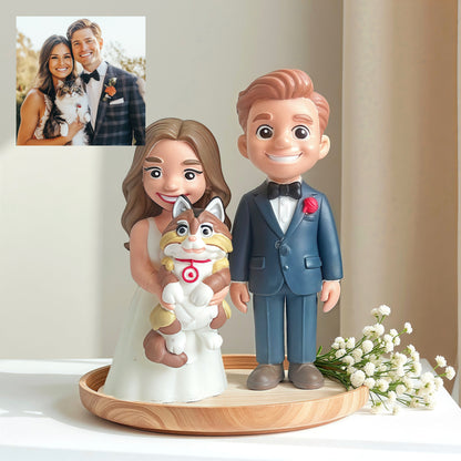 Cartoon Figurine - Personalized 3D Pet Art (Available starting 8/20)