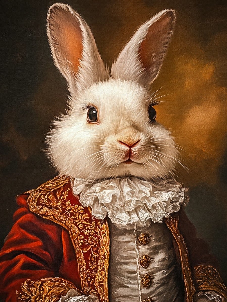 Aristocratic Elegance - Lord/Lady Pet Portrait - PetLouvre