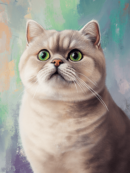 Classic Oil Painting - Custom Pet Portrait - PetLouvre
