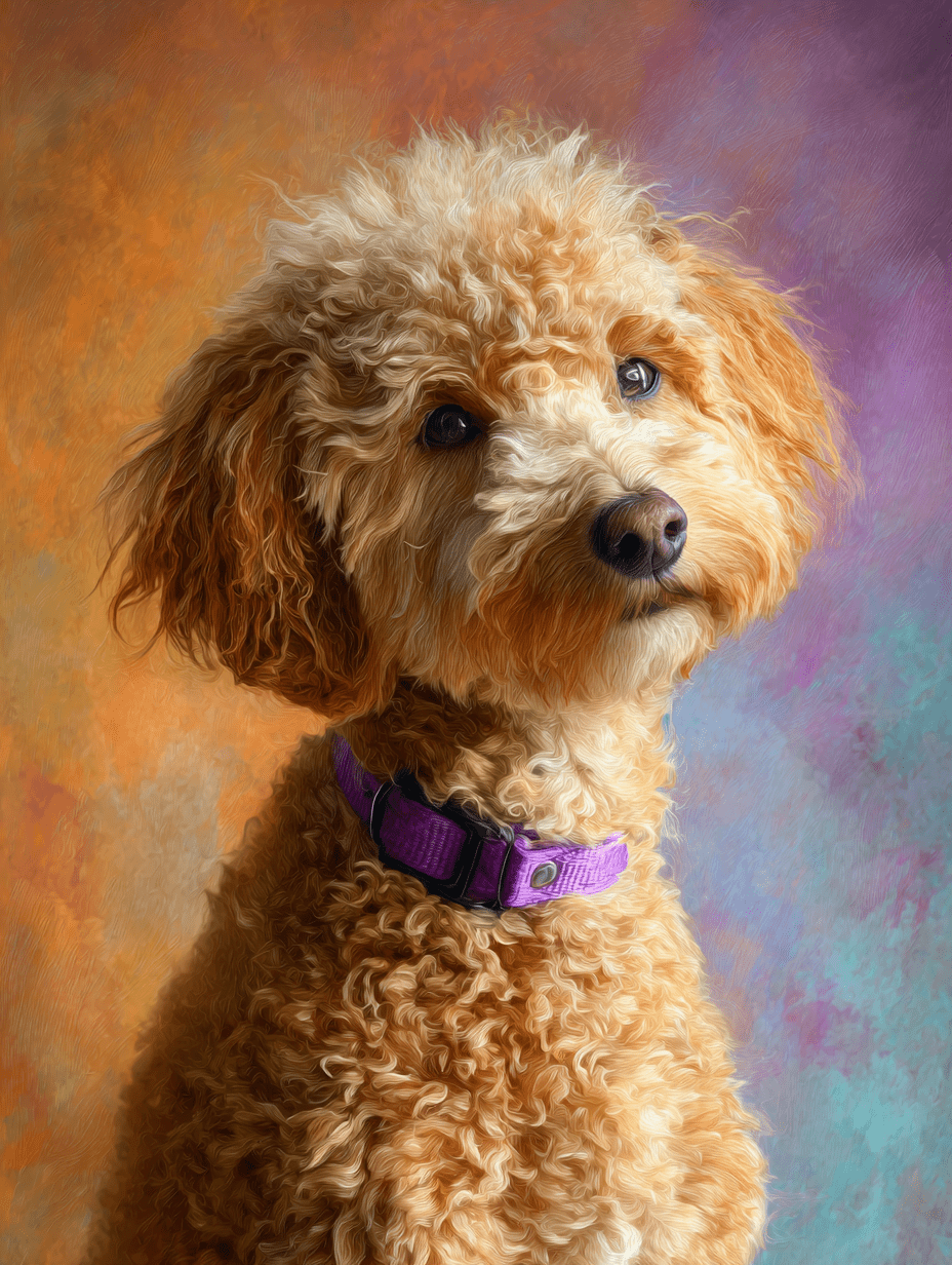 Classic Oil Painting - Custom Pet Portrait - PetLouvre