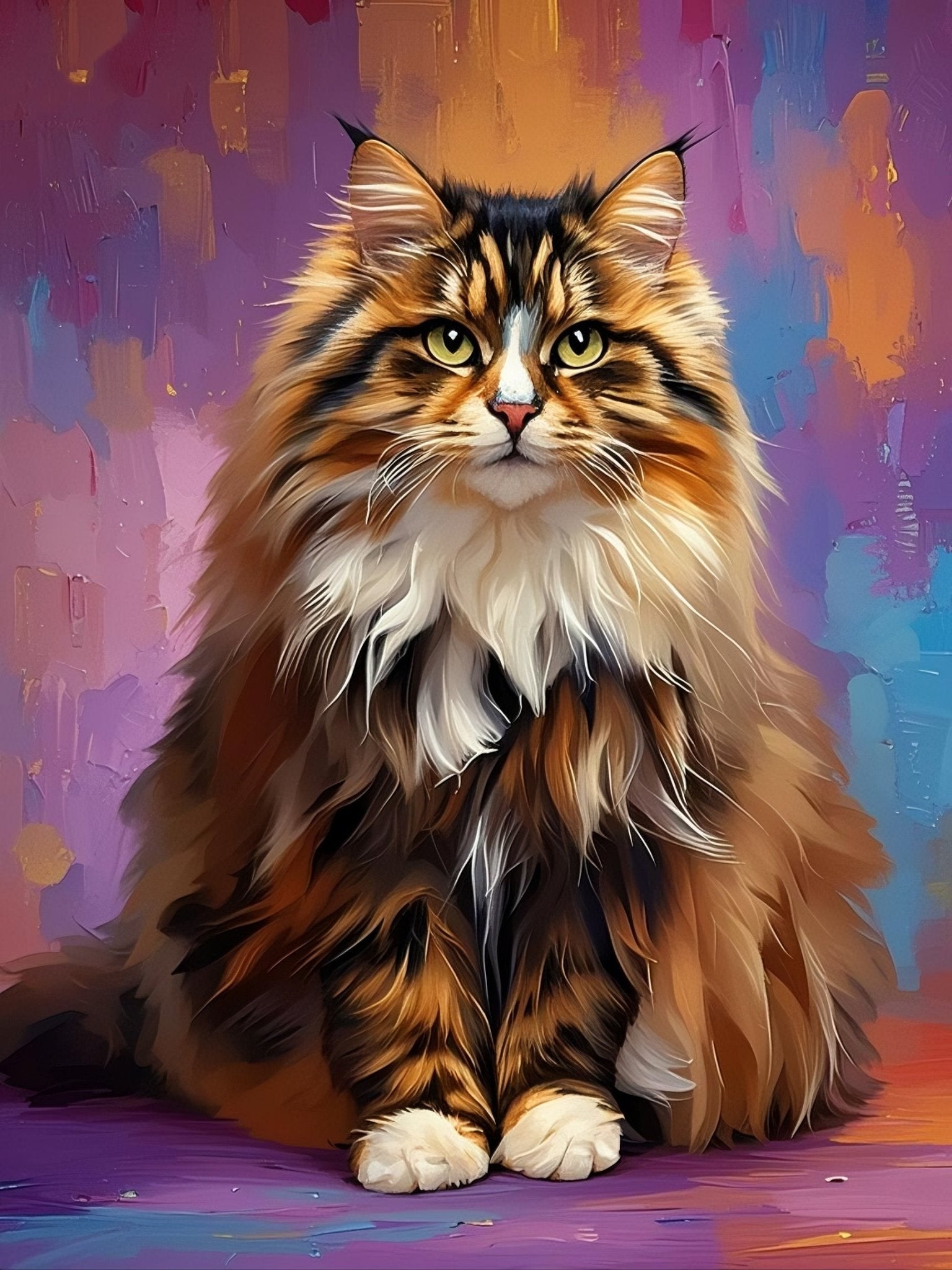 Classic Oil Painting - Custom Pet Portrait - PetLouvre