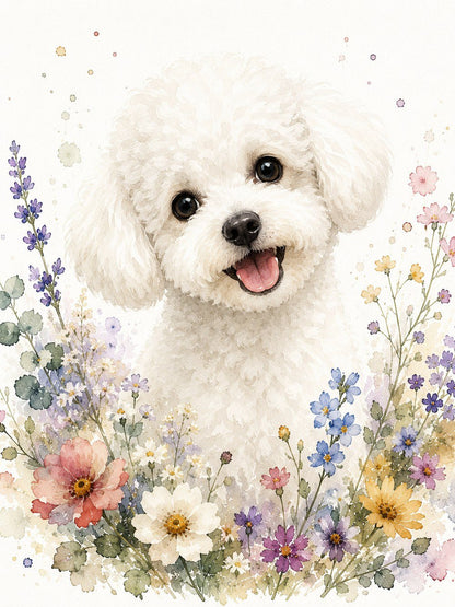 Classic Watercolor – Custom Watercolor Pet Portrait - PetLouvre