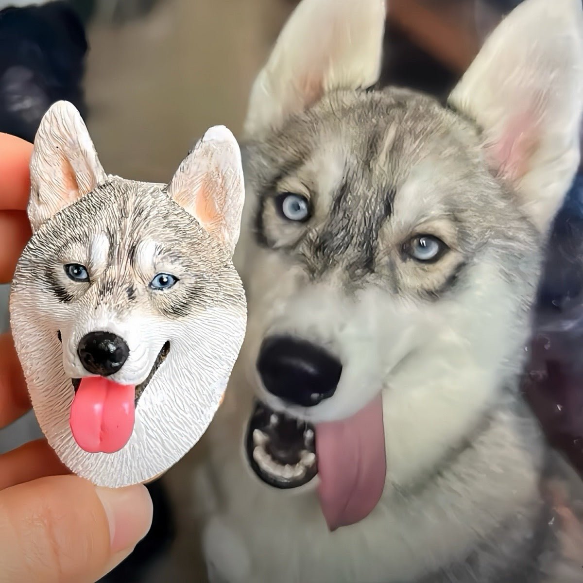 custom pet figurine clay mini art