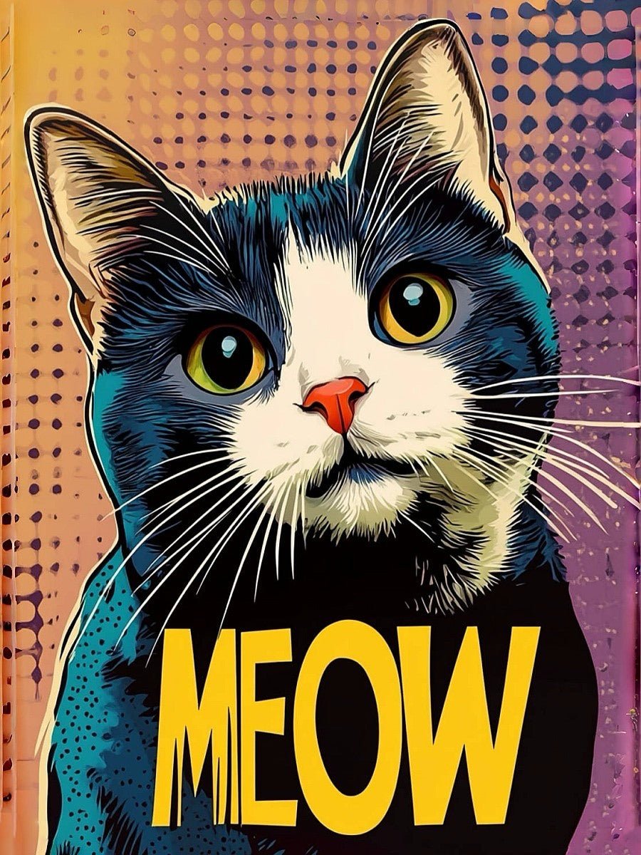 custom pet portrait graphic comic design