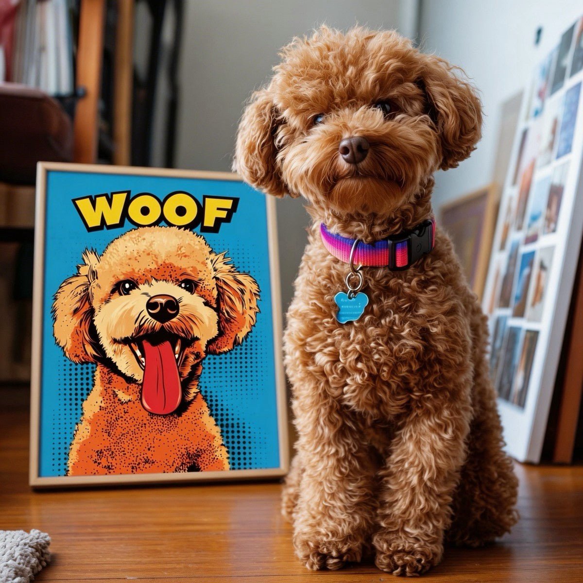 comic book pet portrait custom artwork