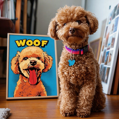 comic book pet portrait custom artwork