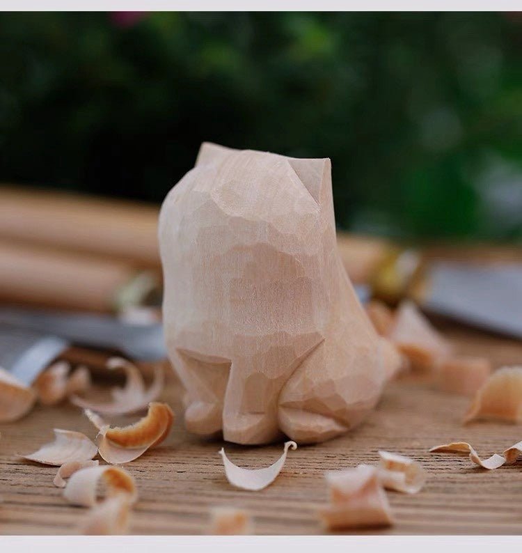 Custom Wood Cat - PetLouvre