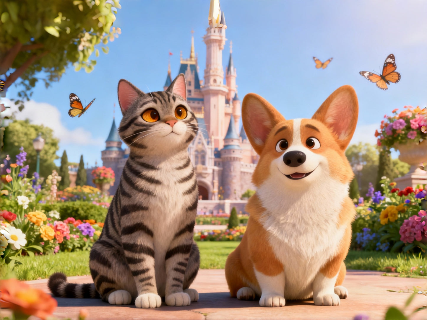 Storybook Family - Custom Pet Portrait