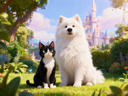 Storybook Family - Custom Pet Portrait