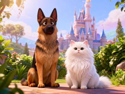 Storybook Family - Custom Pet Portrait