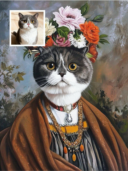 Frida Pawlo - Custom Pet Portrait - PetLouvre