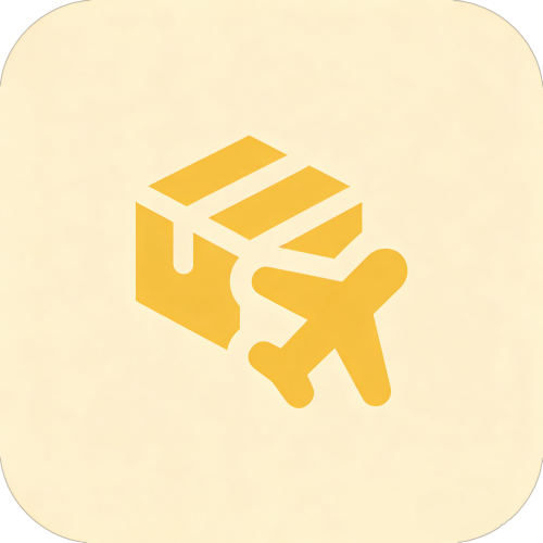 Global shipping icon