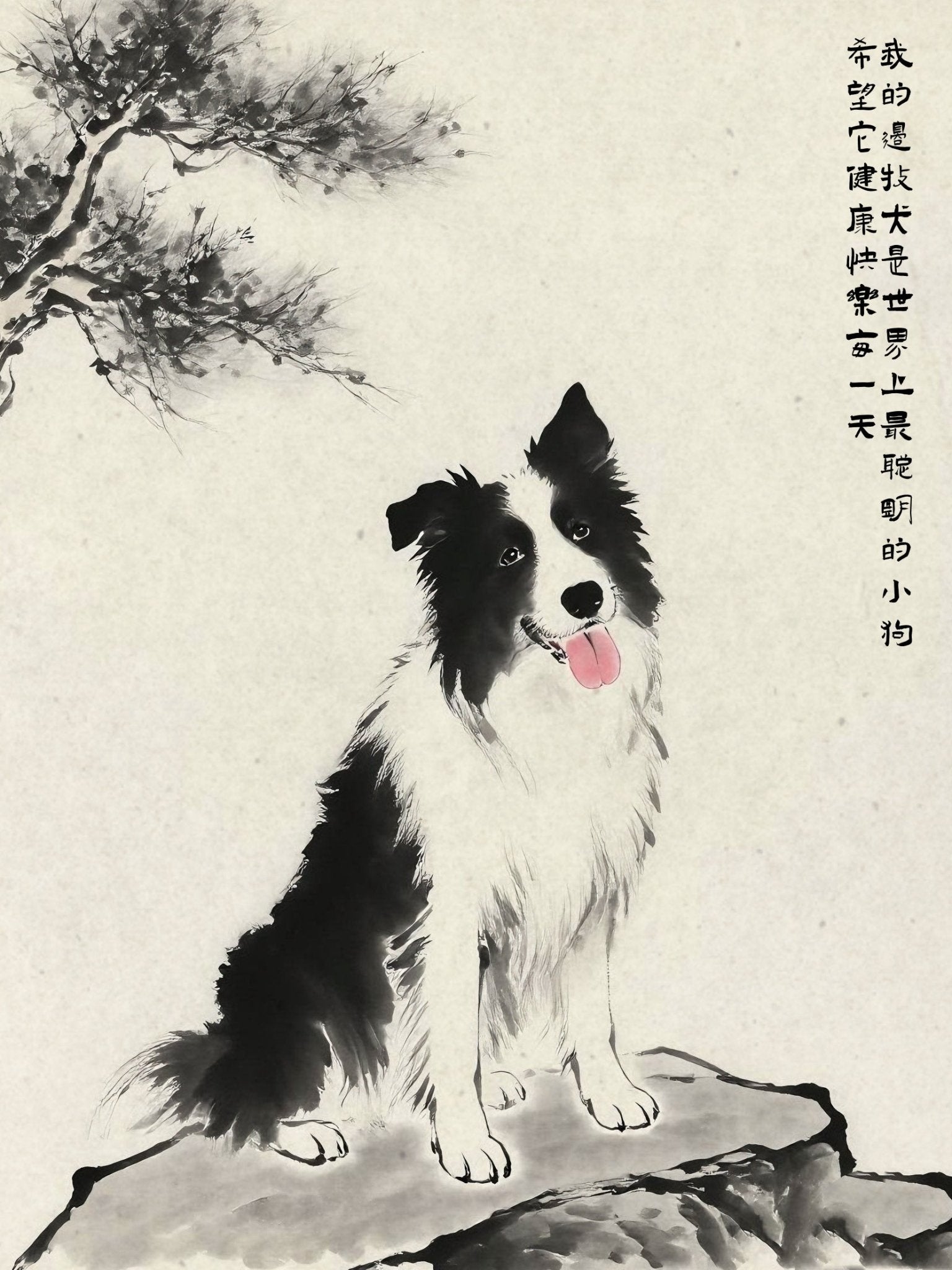 Heritage Brush - Custom Pet Portrait - PetLouvre