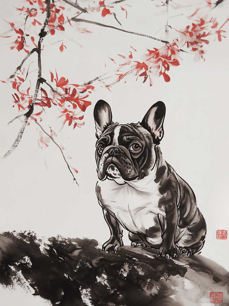 Heritage Brush - Custom Pet Portrait - PetLouvre