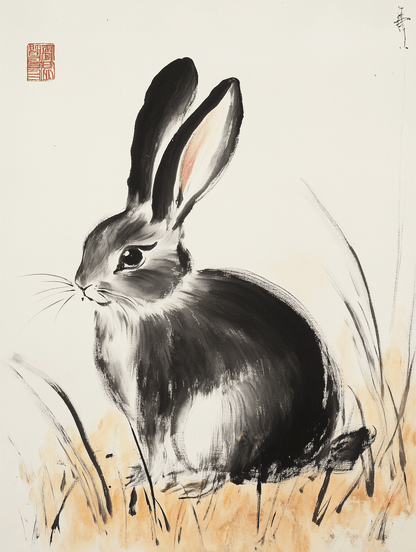 Heritage Brush - Custom Pet Portrait - PetLouvre