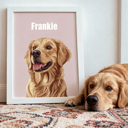 Minimalist - Custom Pet Portrait