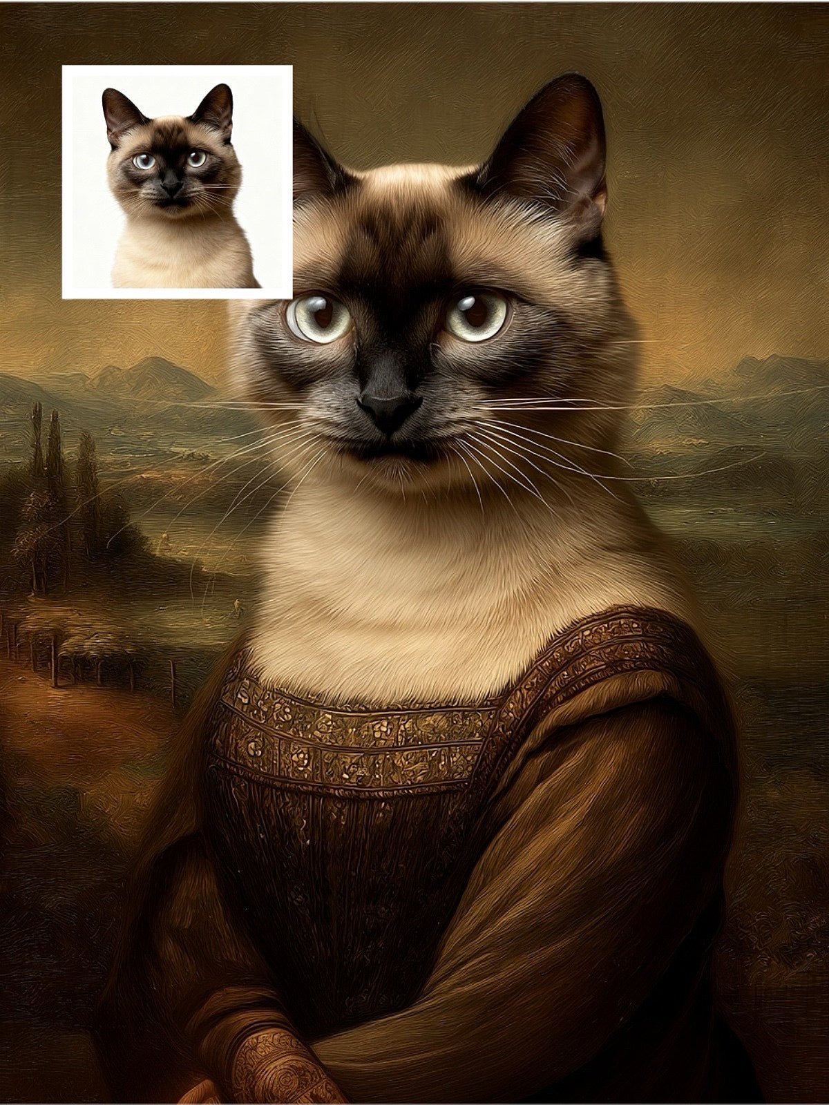 Peta Lisa - Custom Pet Portrait - PetLouvre