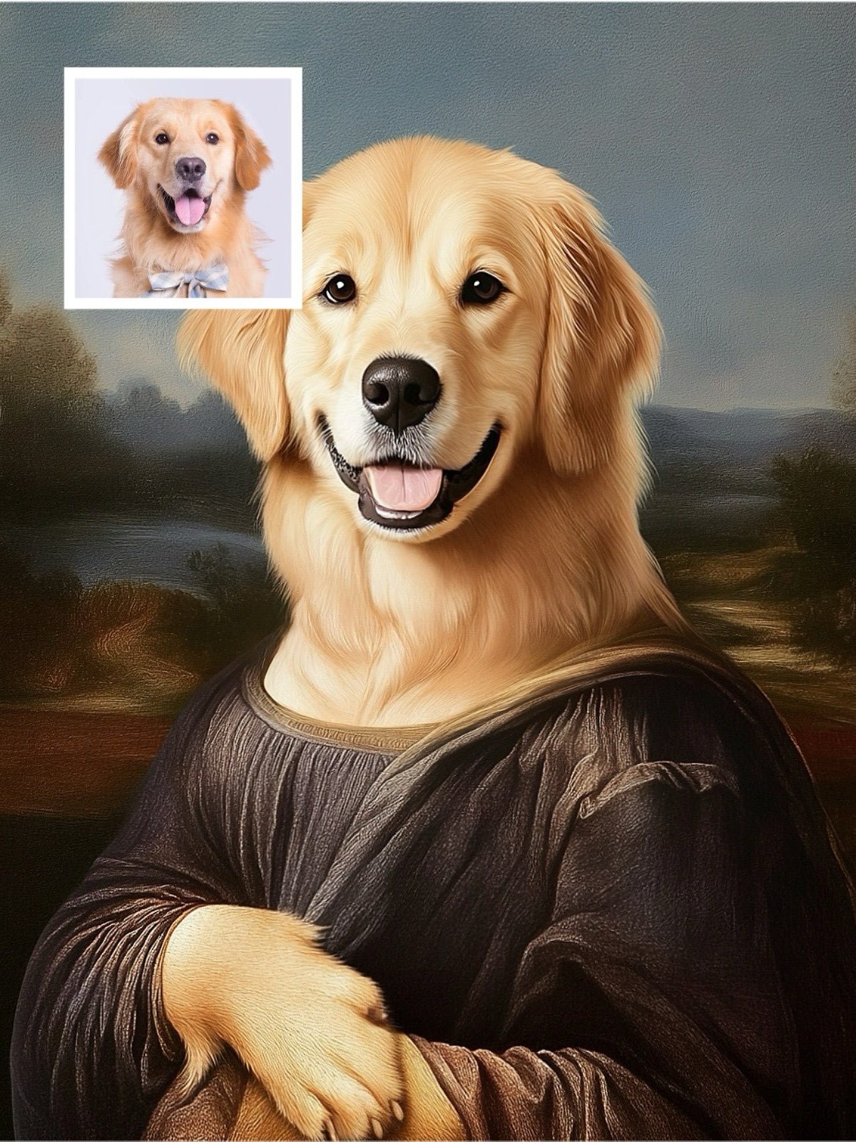 Peta Lisa - Custom Pet Portrait - PetLouvre