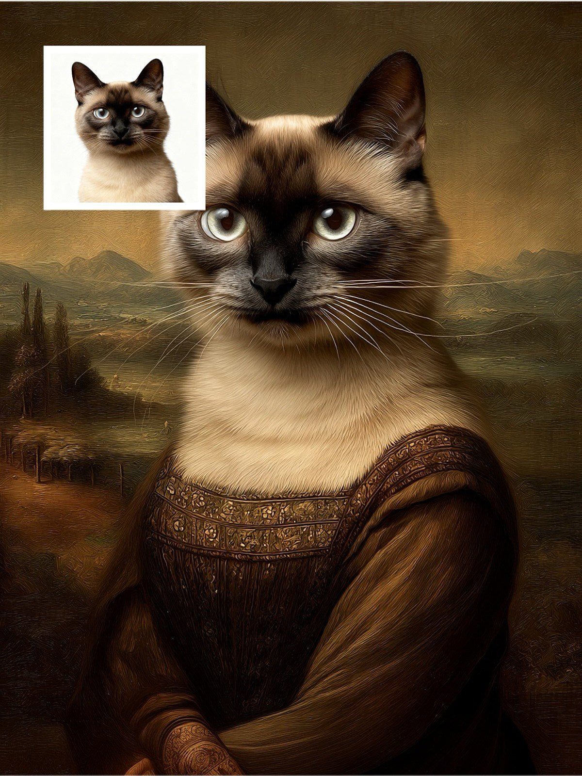 Peta Lisa - Custom Pet Portrait - PetLouvre